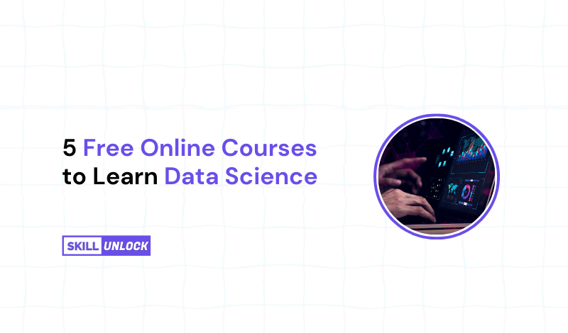 Explore 5 free online courses to learn data science, covering topics like machine learning, data analysis, and Python programming.